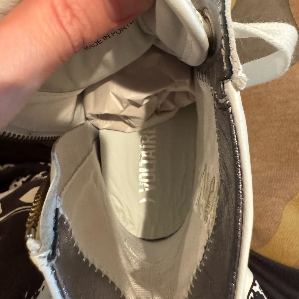 Zadig & Voltaire White High-Top Sneakers - Picture 6 of 8